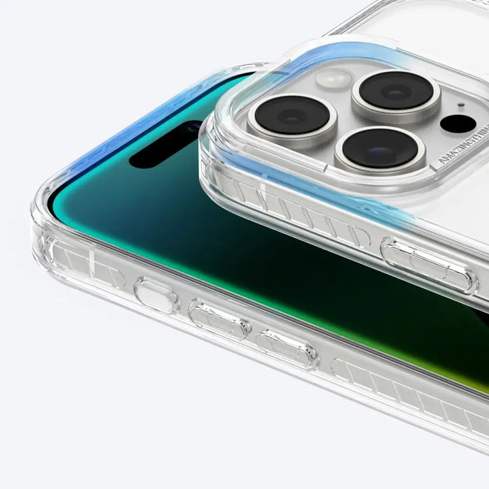 AmazingThing Titan Pro Mag Case with Magnetic Ring for iPhone 16 Pro Max - Transparent - Cell phone cases
