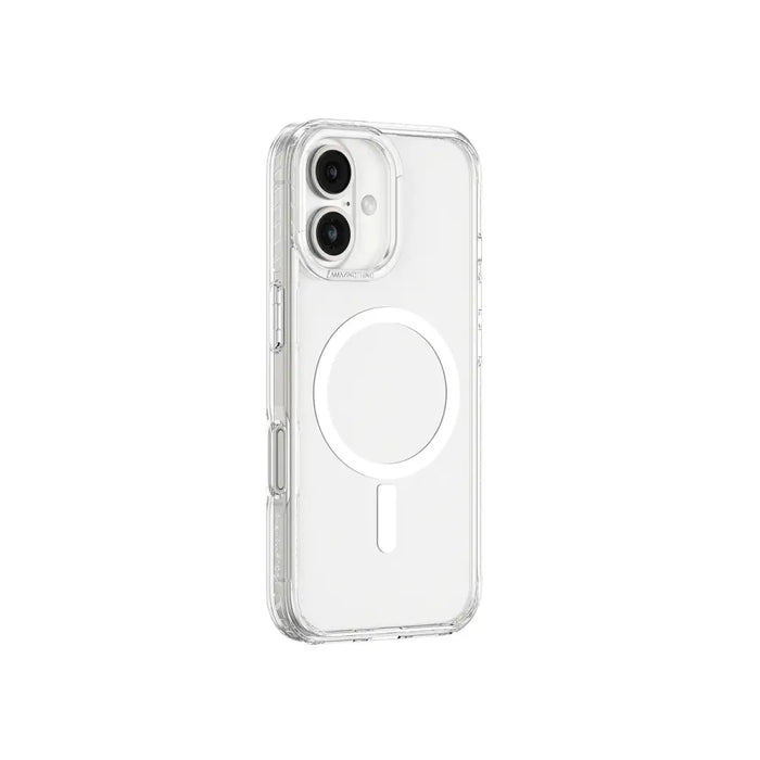 AmazingThing Titan Pro Mag Case with Magnetic Ring for iPhone 16 Plus - Transparent - Cell phone cases