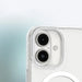 AmazingThing Titan Pro Mag Case with Magnetic Ring for iPhone 16 Plus - Transparent - Cell phone cases