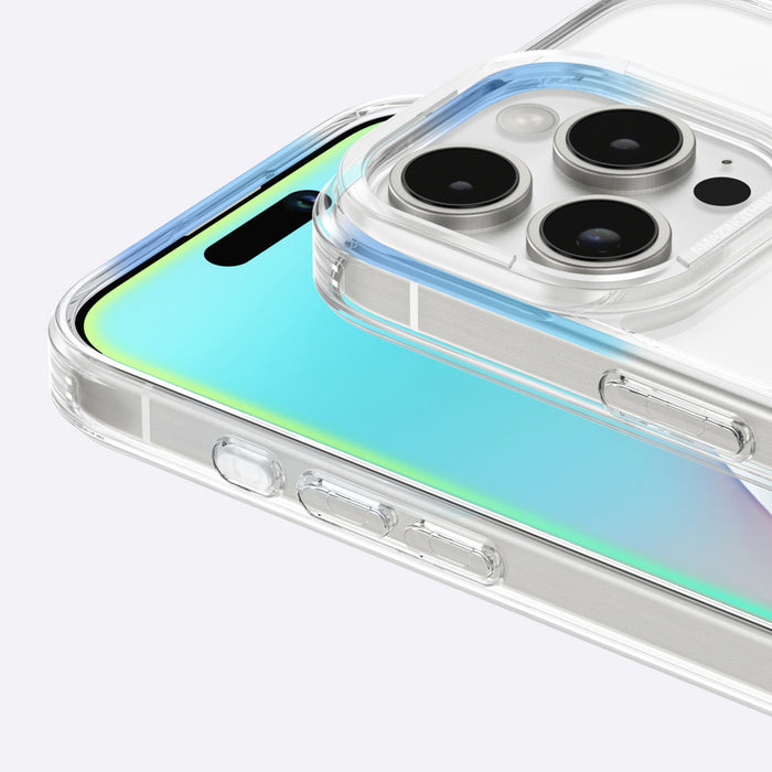AmazingThing Minimal Mag Case with Magnetic Ring for iPhone 16 Pro Max - Transparent