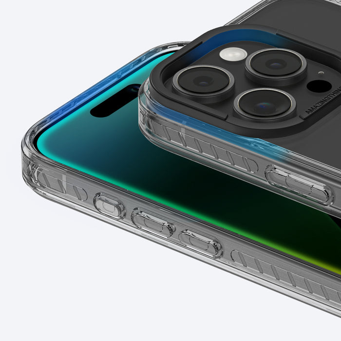 AmazingThing Titan Pro Mag Case with Magnetic Ring for iPhone 16 Pro - Black