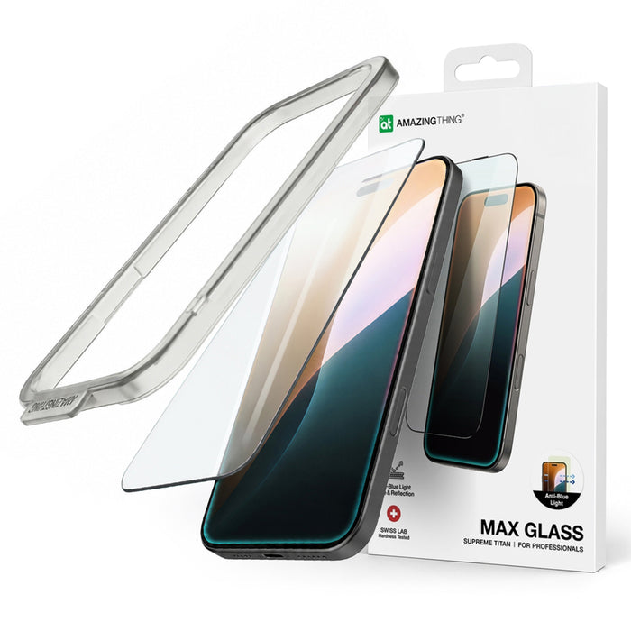 AmazingThing Titan Max FusionFilter 7 Tempered Glass for iPhone 17 Air
