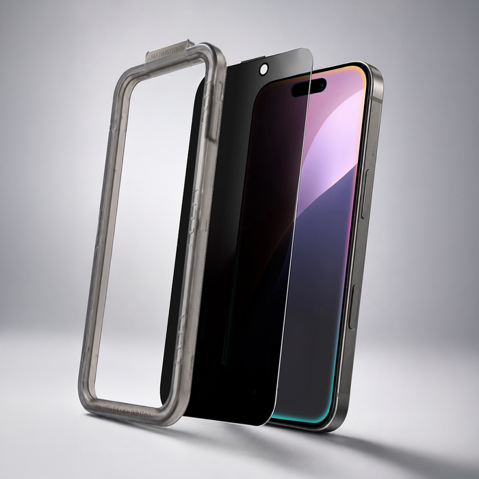 AmazingThing Titan FusionFilter 7 Matte Privacy Tempered Glass for iPhone 17 Pro Max