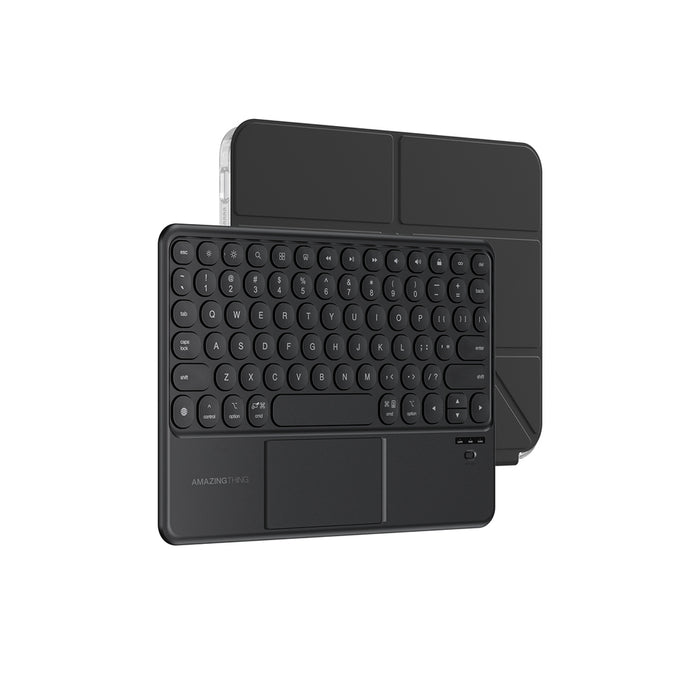 AmazingThing Minimal Case KeyLite Combo Keyboard Case for iPad Air 11" M2/M3/M4 (2024/2025/2026) - Black