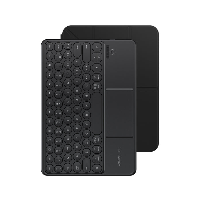 AmazingThing Minimal Case Keylite Combo Keyboard Case for iPad Air 13" M3/M4 (2025/2026) - Black