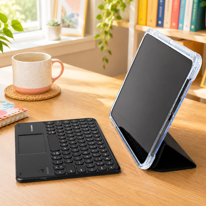 AmazingThing Minimal Case Keylite Combo Keyboard Case for iPad 11" 2022/2025 - Black