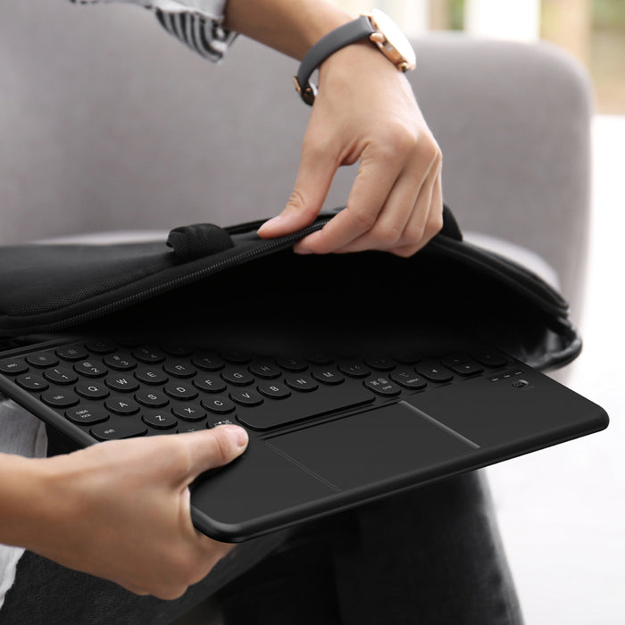 AmazingThing Minimal Case Keylite Combo Keyboard Case for iPad 11" 2022/2025 - Black