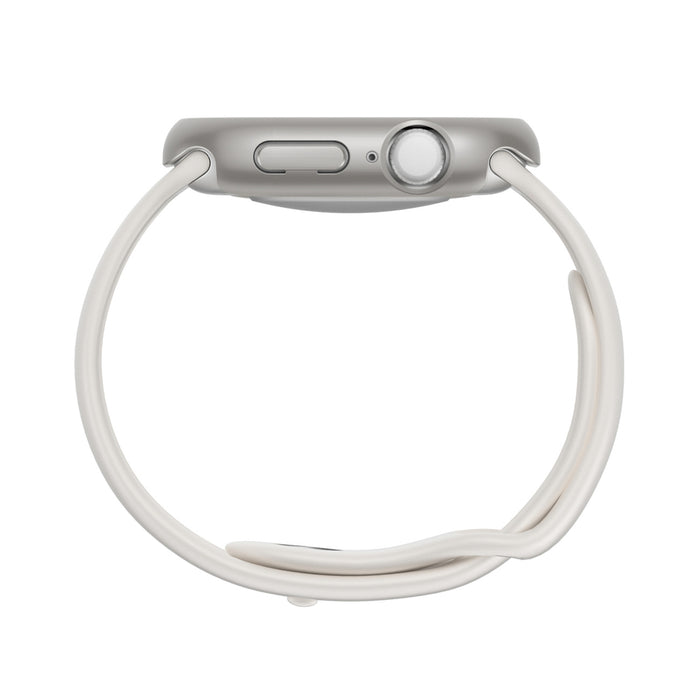 AmazingThing Minimal Protective Case for Apple Watch Series 11 46mm - Silver