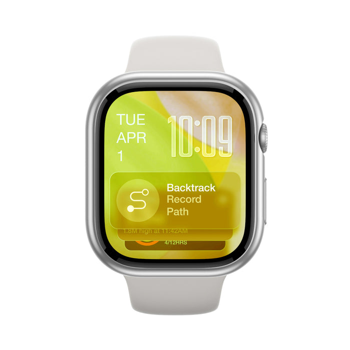 AmazingThing Minimal Protective Case for Apple Watch Series 11 46mm - Silver