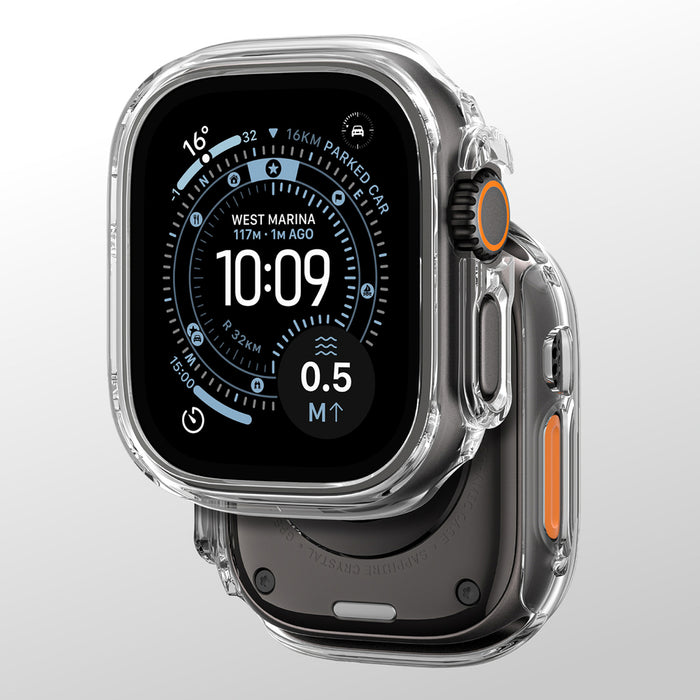 AmazingThing Minimal Protective Case for Apple Watch UItra 3 49mm - Transparent