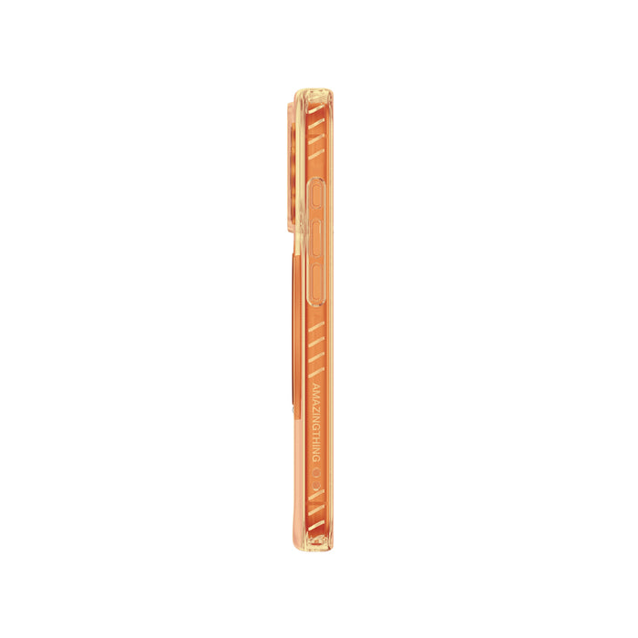 AmazingThing Titan Pro Spin case for iPhone 17 Pro Max compatible with MagSafe - orange