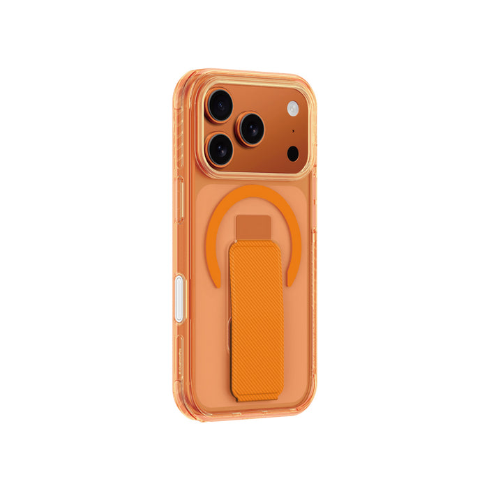 AmazingThing Titan Pro Holder case for iPhone 17 Pro compatible with MagSafe - orange