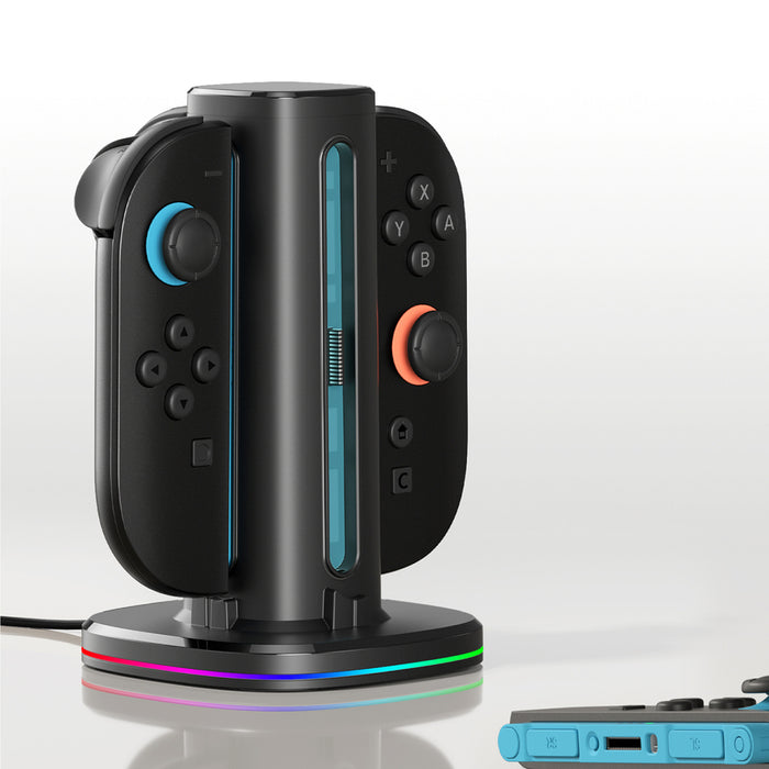 AmazingThing Thunder Pro PlayDock Charger for Nintendo Switch 2 Controllers - Black