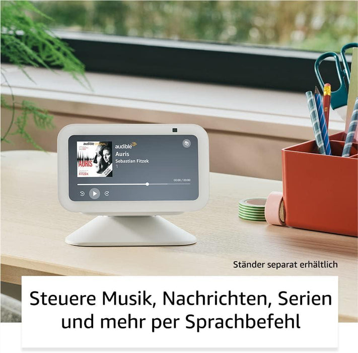 The smart speaker Amazon Echo Show 5, 3rd Gen., Touch screen, Voice assistant, White