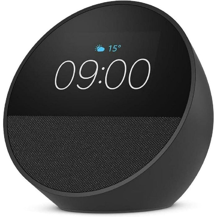 Amazon Echo Spot 2024 Smart Watch, Alexa Assistant, Black