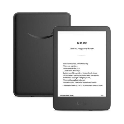 Amazon Kindle 2024, 6" (11th Gen) e-Reader without Ads 16GB Black EU