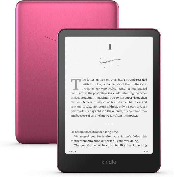 eBook reader Kindle Paperwhite Signature Edition 7", 32GB, 2024, 12th generation, IPX8, metallic raspberry