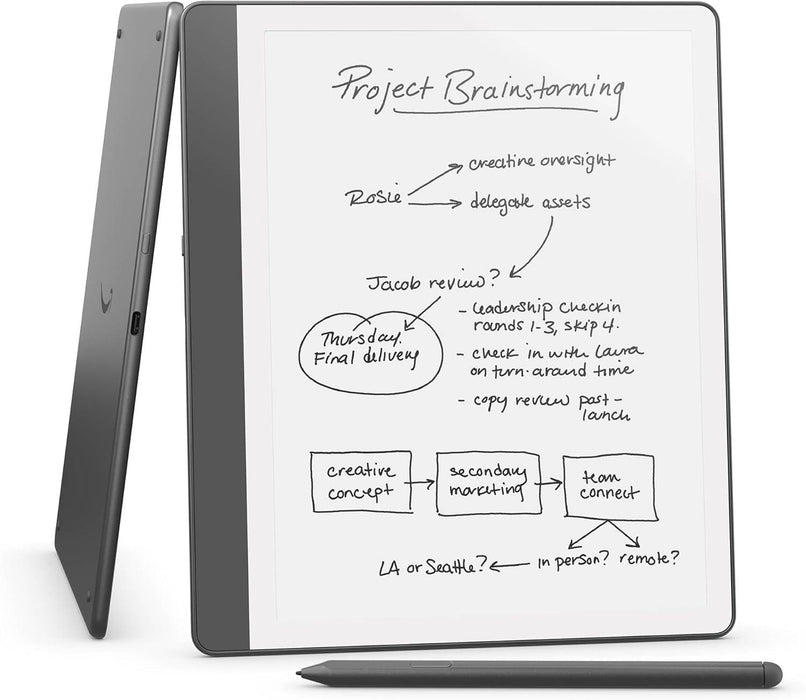 Amazon Kindle Scribe (2024) Reader 16GB - 10.2" - with Premium Pen, Dark Gray