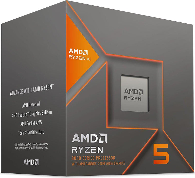 Processor AMD RYZEN 5 8600G, 4.3GHz (Up to 5.0GHz) 16MB Cache, 65W, AM5, BOX