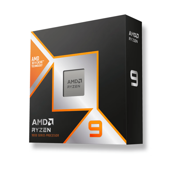Processor AMD RYZEN 9 9900X3D, 12-Core, 4.4 GHz, 128MB, 120W, AM5, BOX, No Cooler