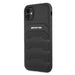 AMG AMHCN61GSEBK iPhone 11 6.1 ’black / black hardcase Leather Debossed Lines - Cell phone cases and covers<<<HurtelXML