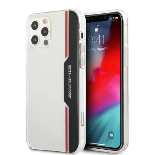 AMG Electroplate Vertical case for iPhone 12 / iPhone 12 Pro - transparent - Cell phone cases and covers<<<HurtelXML