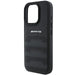 AMG Leather Debossed Lines Black Logo iPhone 16 Pro Case - Black - Cell phone cases and covers<<<HurtelXML