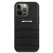 AMG Leather Debossed Lines case for iPhone 13 Pro / iPhone 13 - black - Cell phone cases and covers<<<HurtelXML