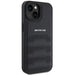 AMG Leather Debossed Lines case for iPhone 15 - black - Cell phone cases and covers<<<HurtelXML