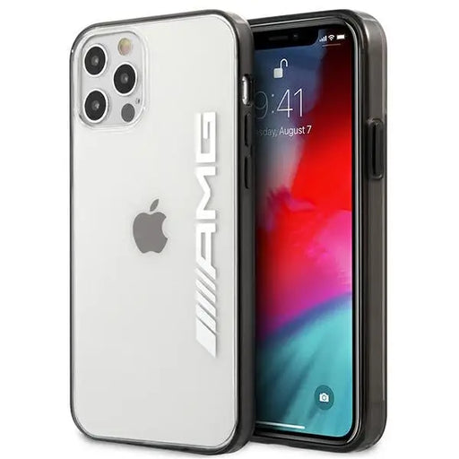 AMG Metallic Painted iPhone 12 Pro Max Case - Clear - Cell phone cases and covers<<<HurtelXML