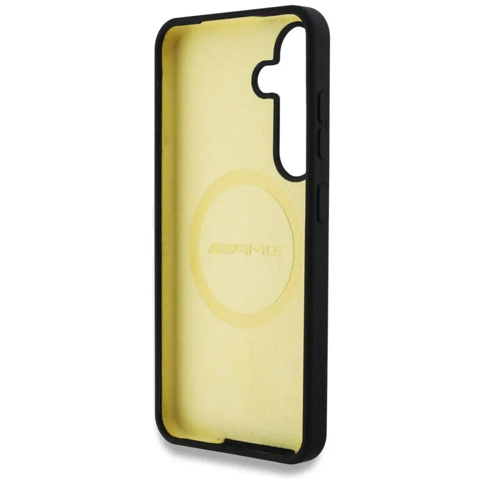 AMG Oversize Rhombs MagSafe Case for Samsung Galaxy S25 - Black - Cell phone cases and covers<<<HurtelXML