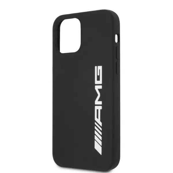 AMG Silicone Big Logo case for iPhone 12 Pro Max - black - Cell phone cases and covers<<<HurtelXML