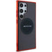 AMG Transparent Bicolor MagSafe case for Samsung Galaxy S24 Ultra - black - Cell phone cases and covers<<<HurtelXML