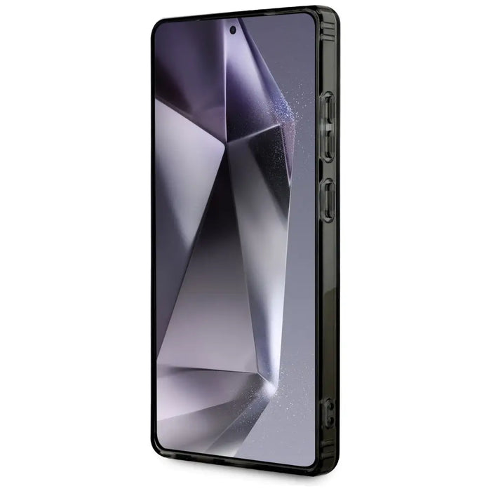 AMG Transparent Rhombs MagSafe Case for Samsung Galaxy S25 Ultra - Black - Cell phone cases and covers<<<HurtelXML