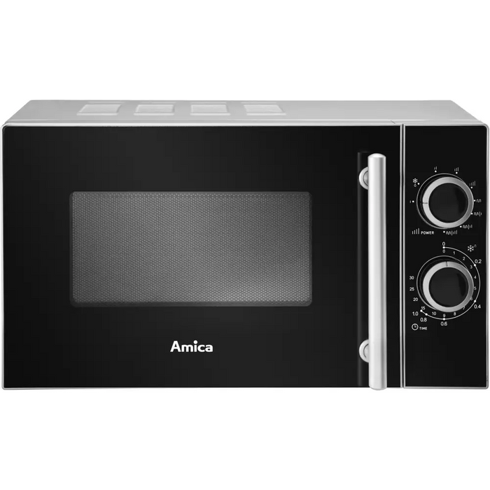 Amica AMGF20M1GS microwave Countertop Grill microwave 20 L 700 W Black Silver - Freestanding microwavesAGD-KMW<<<Home