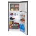 AMICA FD2015.4X(E) Silver Refrigerator with Freezer - Freestanding refrigerator-freezers (refrigerators)AGD-LOW<<<Home