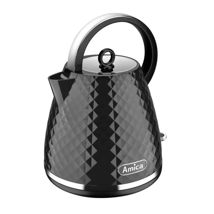 Amica KF 3030 1.7 l 2200 W electric kettle Black - Electric kettlesAGD-CZE<<<Home Appliance - ProductsAGD<<<ActionPL