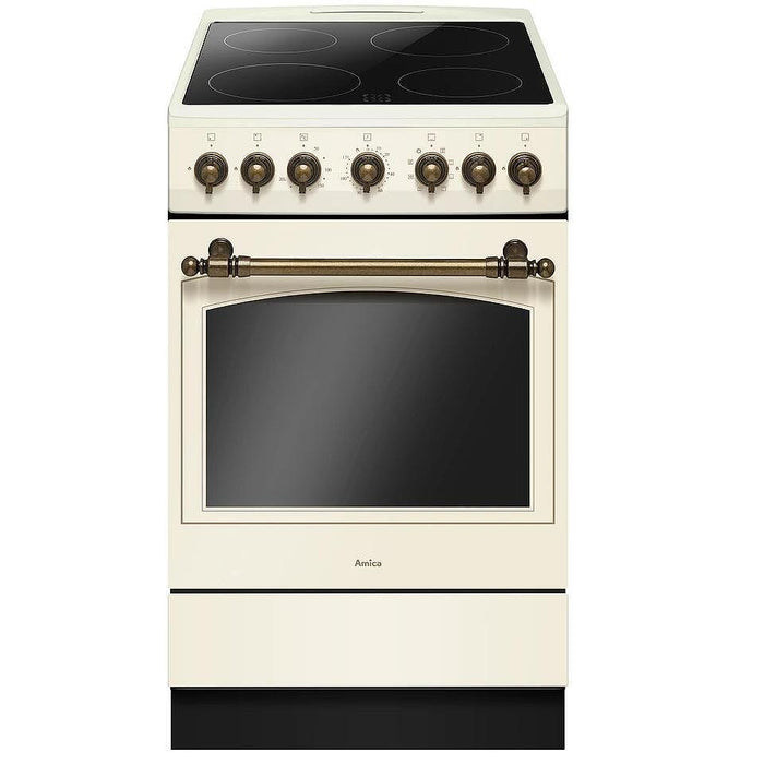 Cooker (current) AMICA 5015CE3.30eEMsDp(Ci) , Ceramic , Champagne