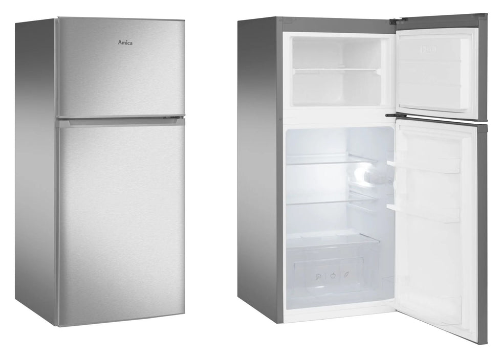 AMICA FD2015.4X(E) Silver Refrigerator with Freezer