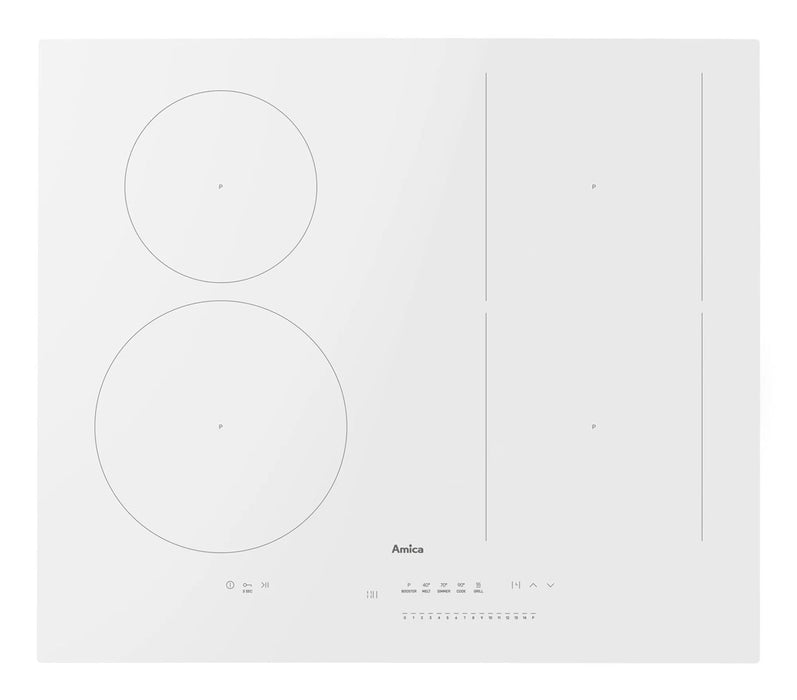Induction cooktop Amica PIDH6141PHTSUN 3.0 white
