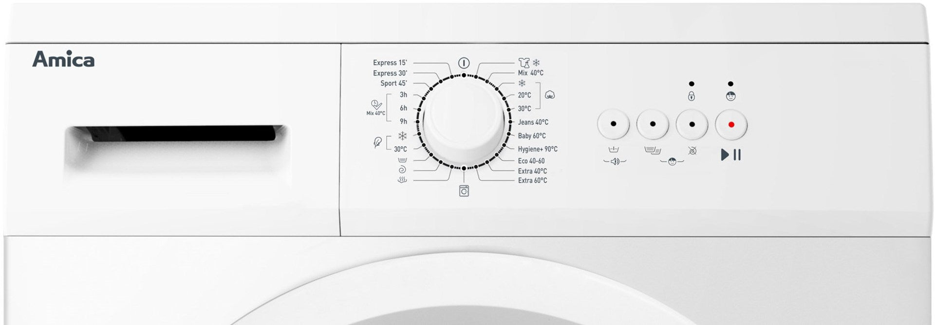AMICA WASHING MACHINE WA0S610DO