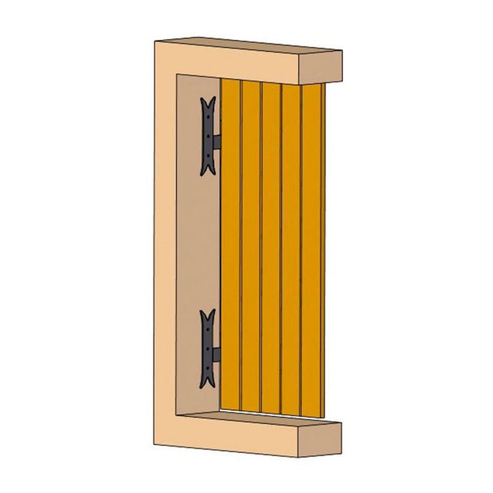 HINGE T-SHAPED RIGHT AMIG MOD.5000