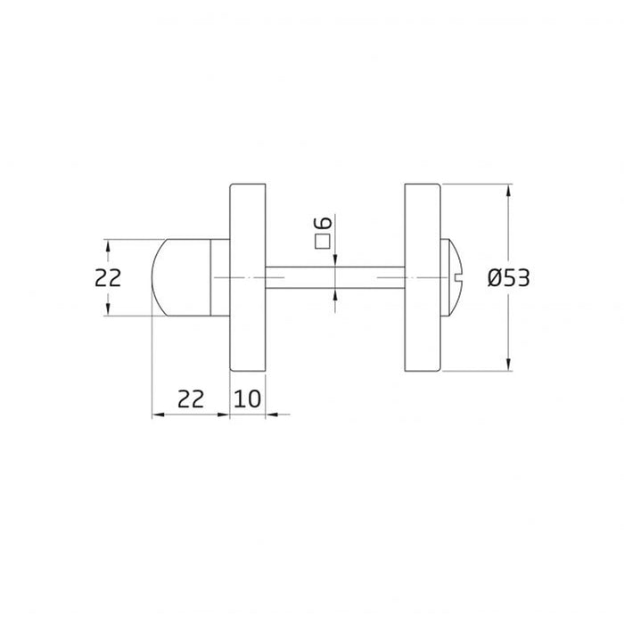 SOCKET WITH SERVICE KEY AMIG 9RX