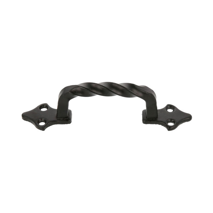 FURNITURE HANDLE BLACK MAT 90 MM AMIG MOD.1002