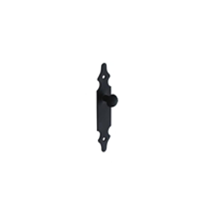 DOOR HANDLE SHIELD AMIG 146X30MM BLACK