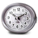 Analogue Alarm Clock Timemark Silver LED Light Silent Snooze Night mode 9 x 9 x 5,5 cm (9 x 9 x 5,5 cm) - Декорация и