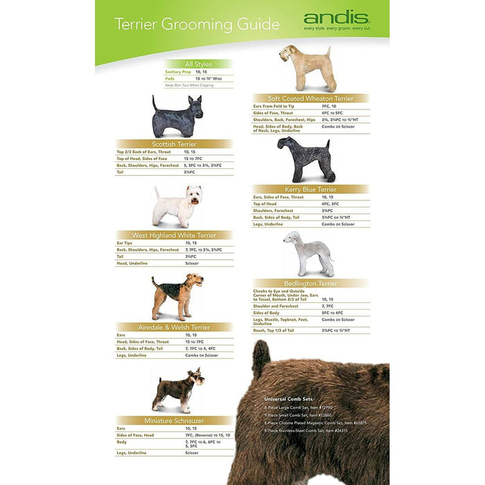Raising comb Andis S Polymer 9Units