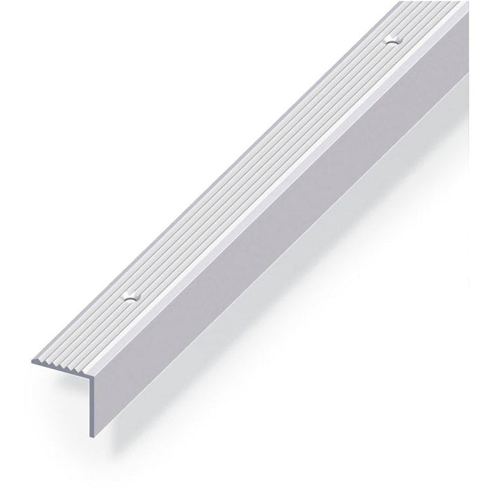 ANGLE PROFILE FOR STAIRCASE ALUMINUM ANODIZED 19X20 MM ALFER ALUMINUM - Профили<<<Профили и планки<<<Инструменти и