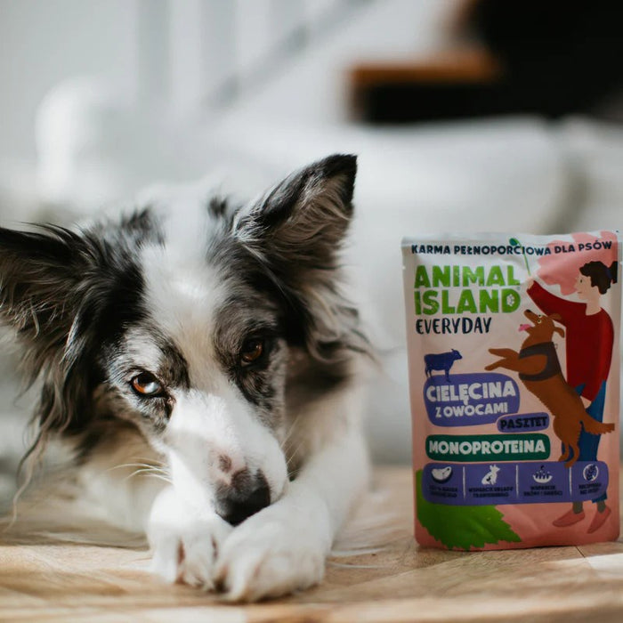 ANIMAL ISLAND Everyday Monoprotein Veal - wet dog food - 300g