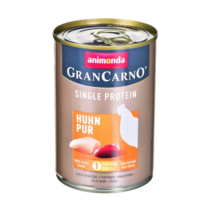 animonda GranCarno Single Protein flavor: chicken - 400g can - Wet foodDLP-KAM<<<For the dogDLP<<<ActionPL